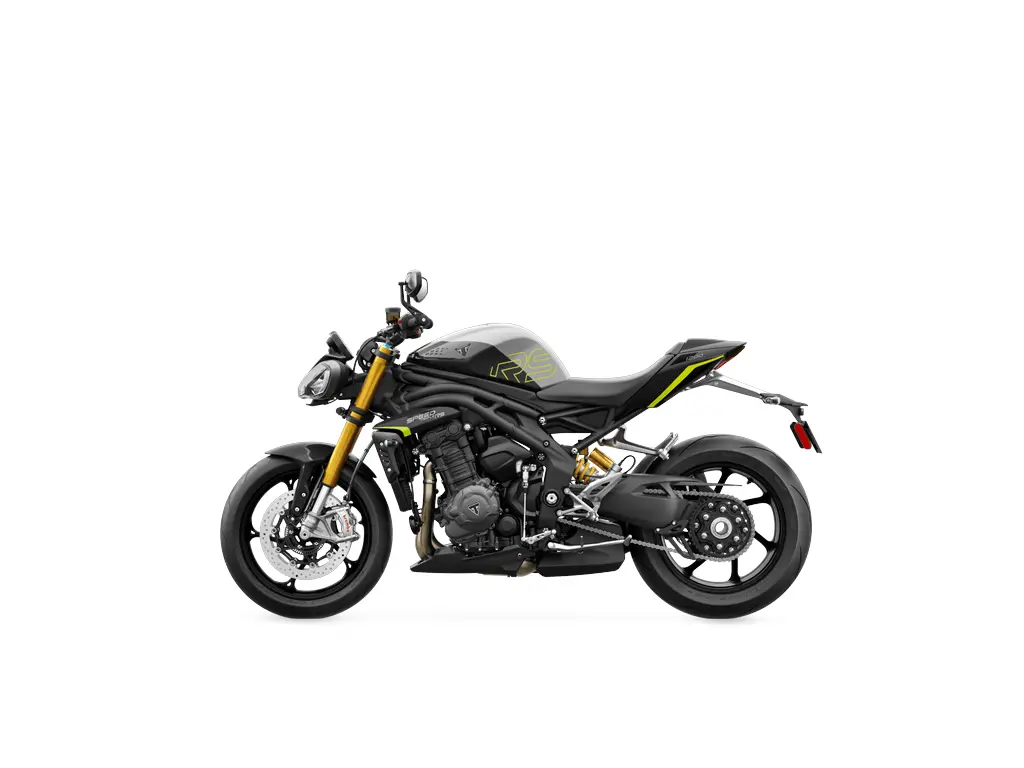 2025 Triumph Speed Triple 1200 RS Granite / Triumph Performance Yellow