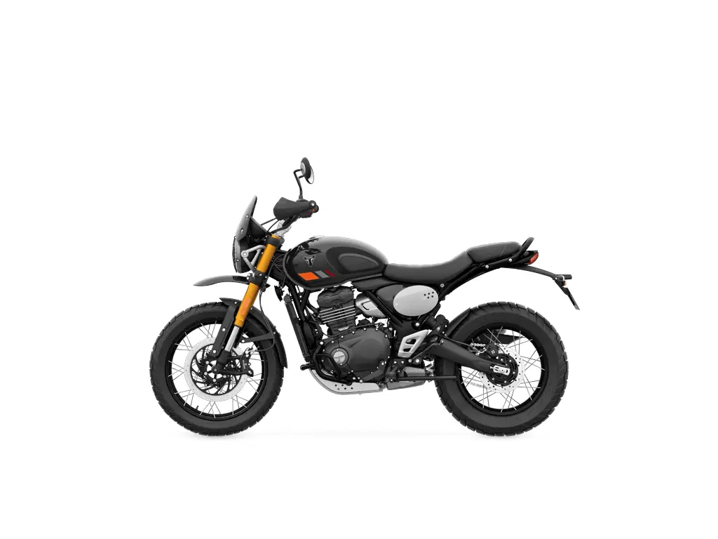 2026 Triumph Scrambler 400 XC Storm Grey