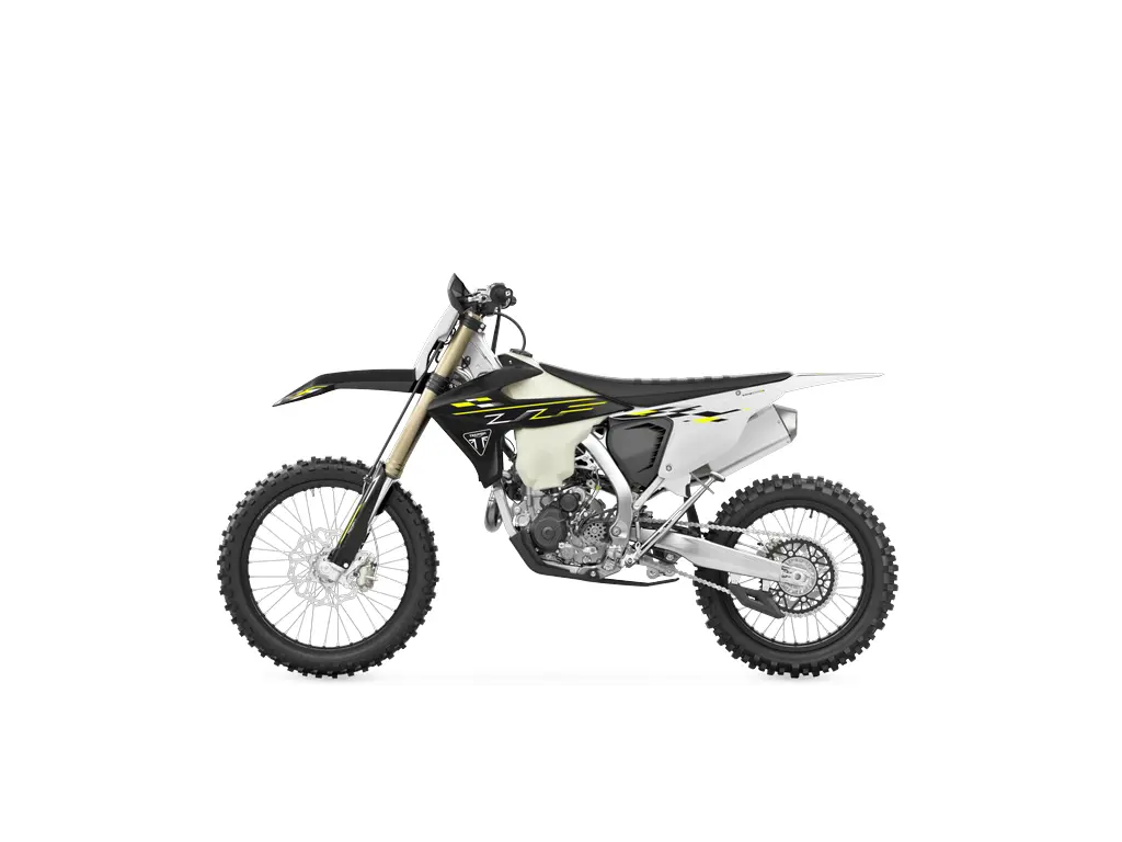 2026 Triumph TF 450-C (2026) Jet Black / Pure White
