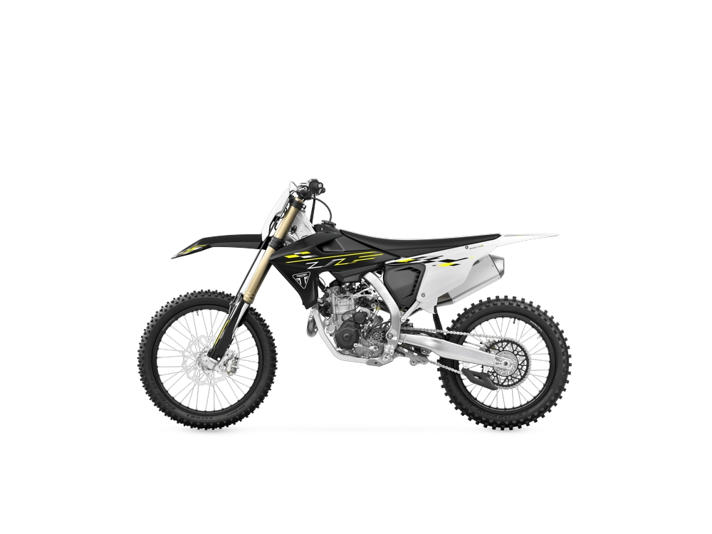 2026 Triumph Tf 450-X (2026) TF 450-X (2026) Jet Black / Pure White alt