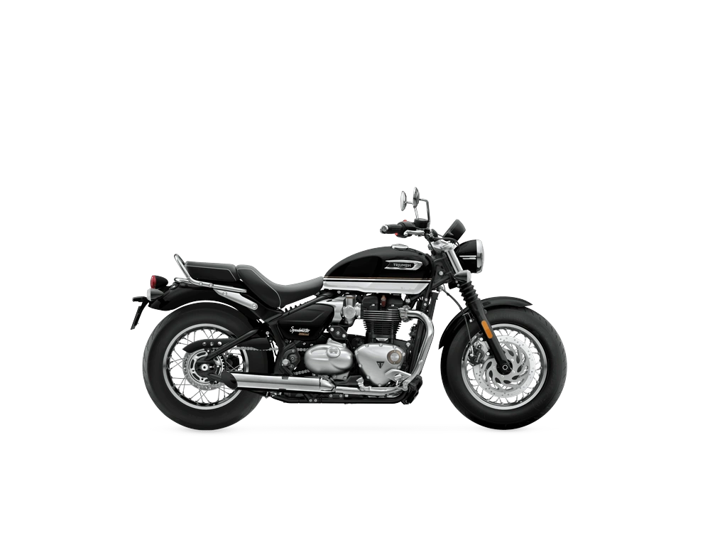 2026 Triumph Bonneville Speedmaster Bonneville Speedmaster Sapphire Black / Crystal White alt