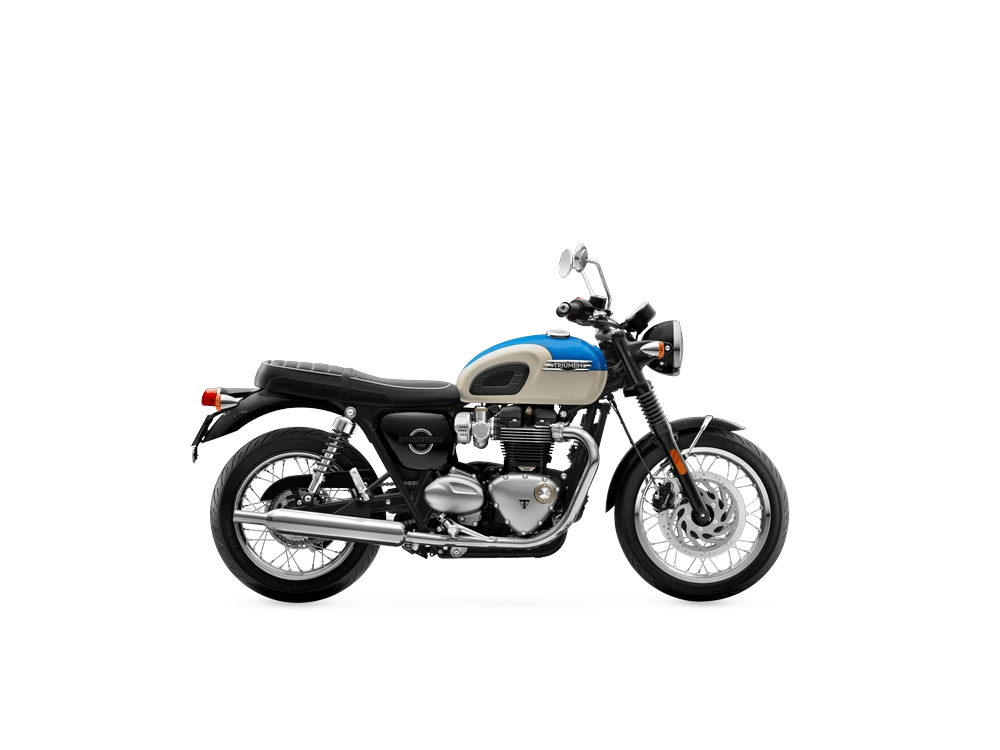 2026 Triumph Bonneville T120 Bonneville T120 Aegean Blue / New England White alt