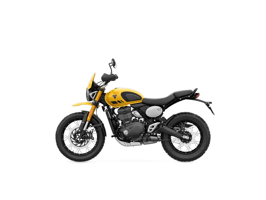 2026 Triumph Scrambler 400 XC Racing Yellow