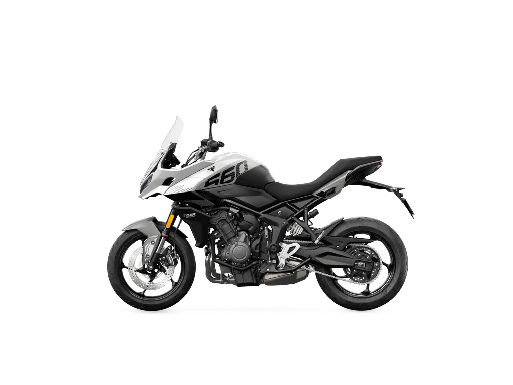 2025 Triumph Tiger Sport 660 Crystal White