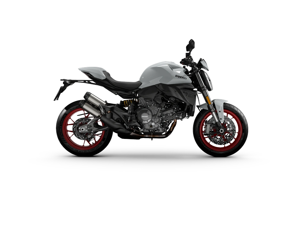 Ducati Monster Monster + Iceberg White 2026 alt