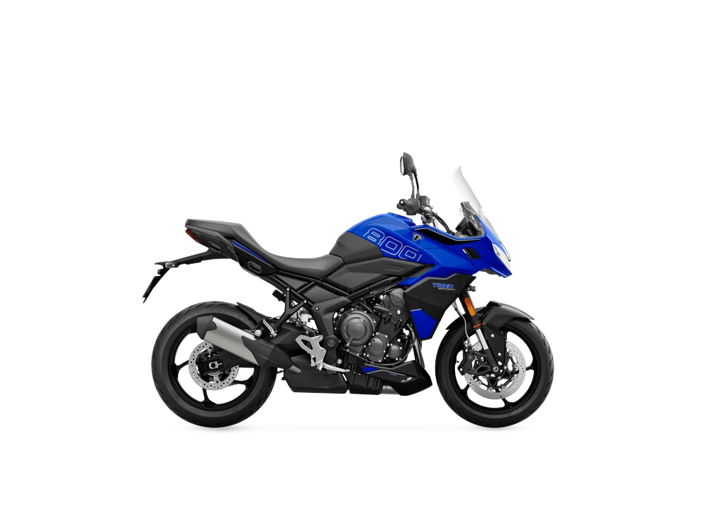 2025 Triumph Tiger Sport 800 Tiger Sport 800 Caspian Blue / Phantom Black alt