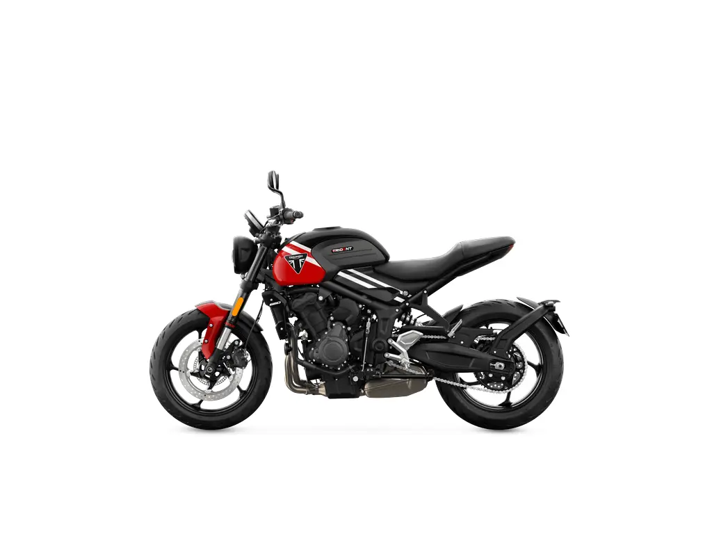 2025 Triumph Trident 660 Diablo Red / Sapphire Black