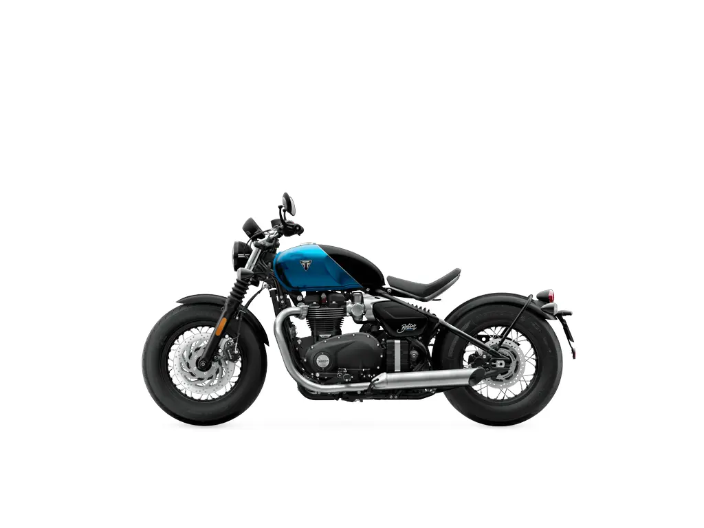 Triumph Bonneville Bobber Interstellar Blue / Sapphire Black 2026