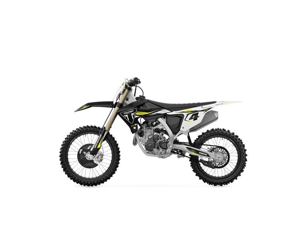 2025 Triumph TF 450-RC Edition TF 450-RC Edition Jet Black / Pure White alt