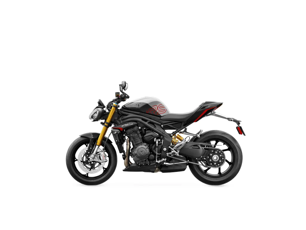 2025 Triumph Speed Triple 1200 RS Granite / Diablo Red
