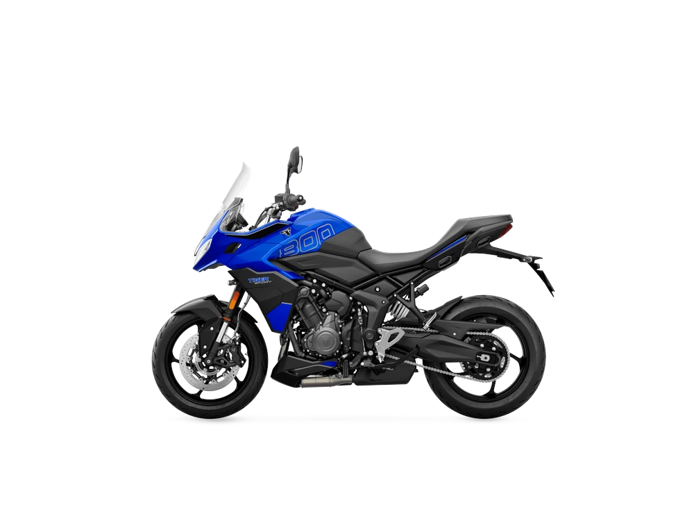 2025 Triumph Tiger Sport 800 Tiger Sport 800 Caspian Blue / Phantom Black alt