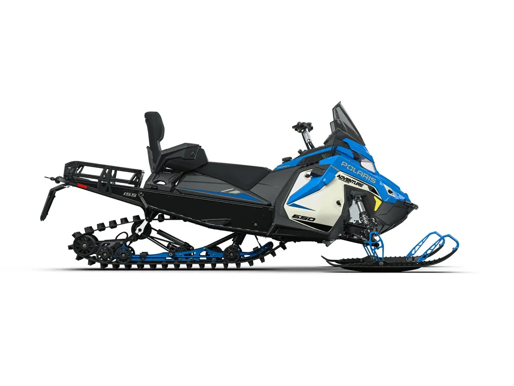 2027 Polaris 650 Voyageur Adventure Ultimate 155 1.6" Velocity Blue
