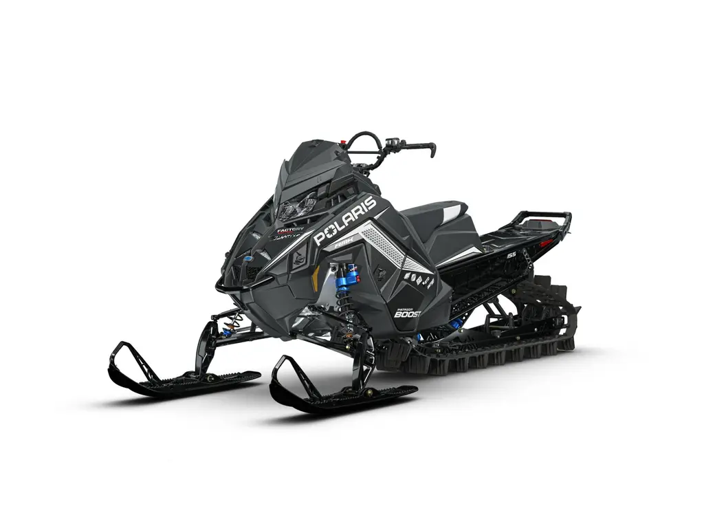 2027 Polaris Patriot Boost RMK Factory Edition 155 3.25 Matte Black Crystal