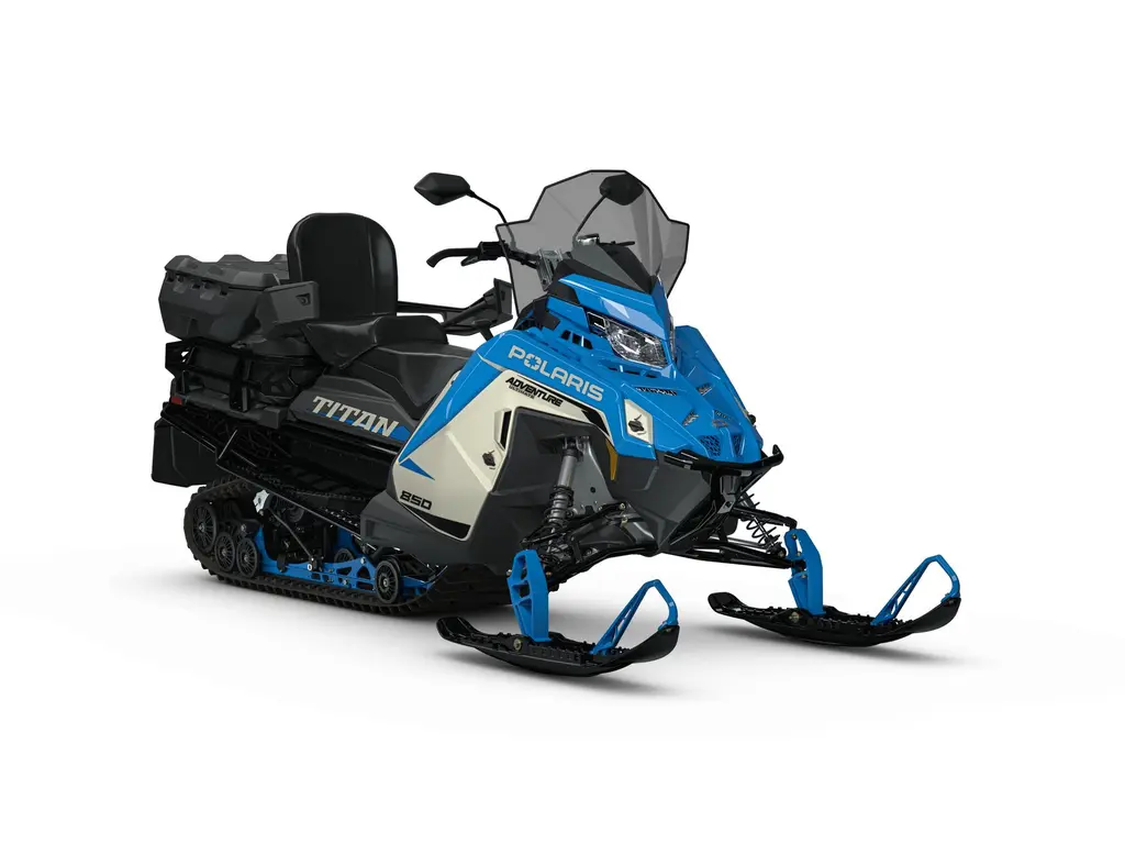 2027 Polaris 850 Titan Adventure Ultimate 1.5 Velocity Blue