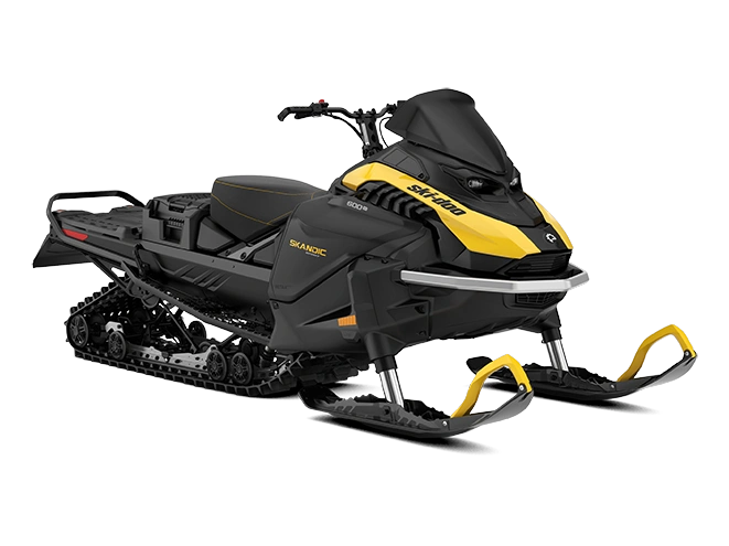 Ski-Doo Skandic Skandic Sport Jaune néo 600 EFI - 85 2027 alt