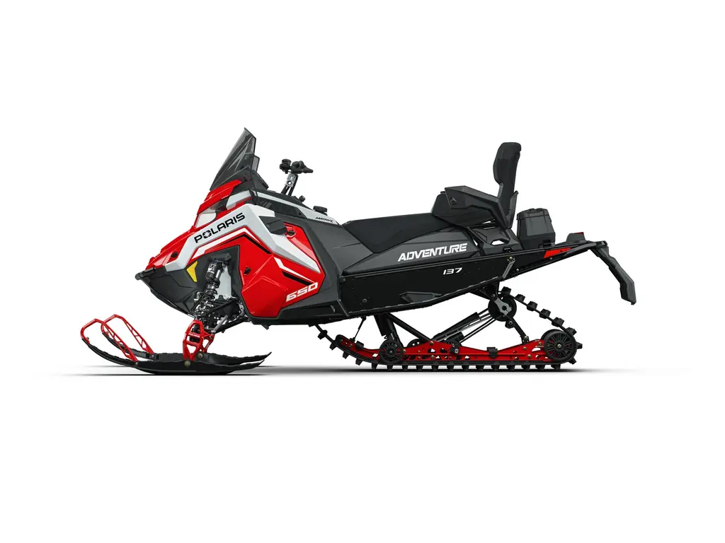2027 Polaris 650 INDY Adventure 137 1.35 Indy Red