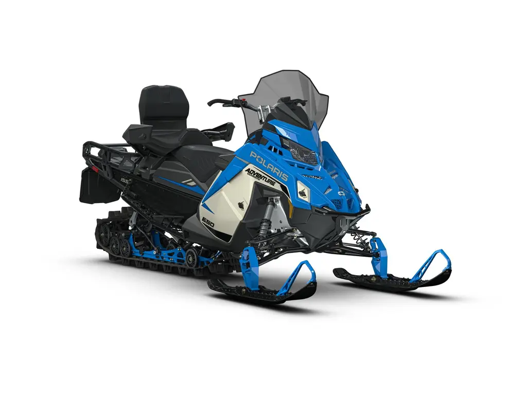 2027 Polaris 650 Voyageur Adventure Ultimate 155 2.0" Velocity Blue