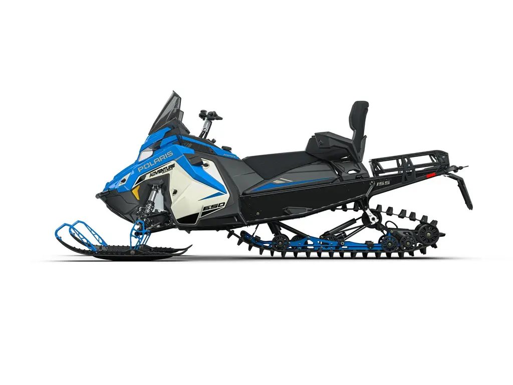 2027 Polaris 650 Voyageur Adventure Ultimate 155 2.0" Velocity Blue