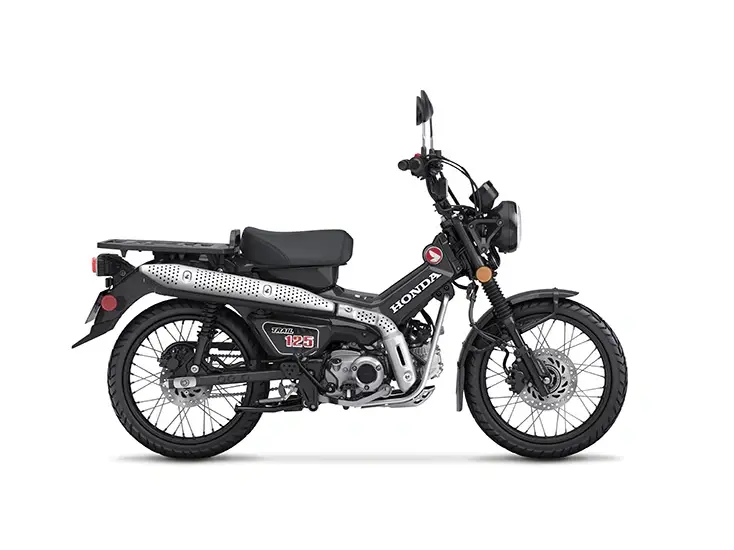 2026 Honda Trail 125 Asteroid Black Metallic