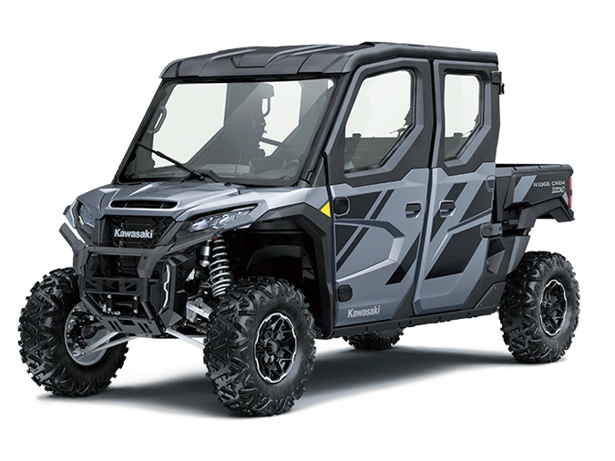 2026 Kawasaki RIDGE CREW HVAC RIDGE CREW HVAC Metallic Bluish Gray alt