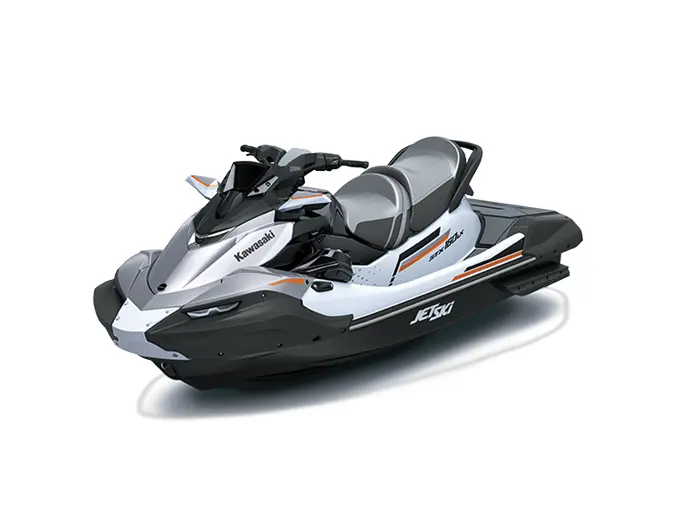 Kawasaki JET SKI STX 160LX Blanc Cristal / Argent Furtif Métallisé 2026