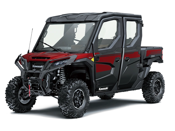 Kawasaki RIDGE CREW PLATINUM RANCH EDITION HVAC RIDGE CREW PLATINUM RANCH EDITION HVAC Rouge foncé métallisé / ébène 2026 alt