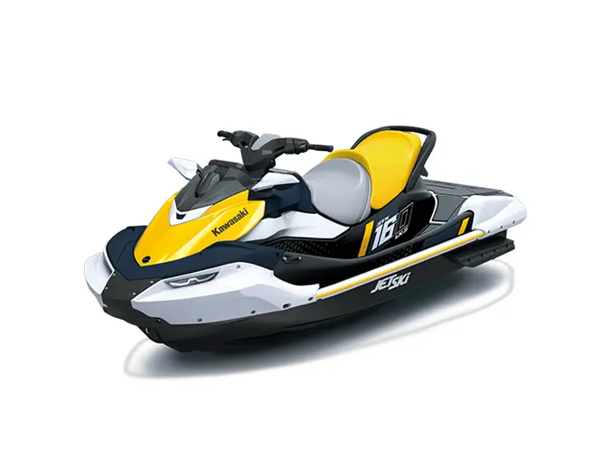 Kawasaki JET SKI STX 160LX-S Perle jaune citron / Bleu Crépuscule Mat Métallisé 2026