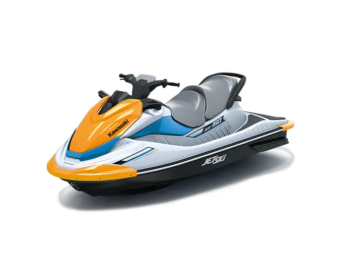 Kawasaki JET SKI ST 160 Jaune Lever de Soleil / Blanc Résine Cristal 2026