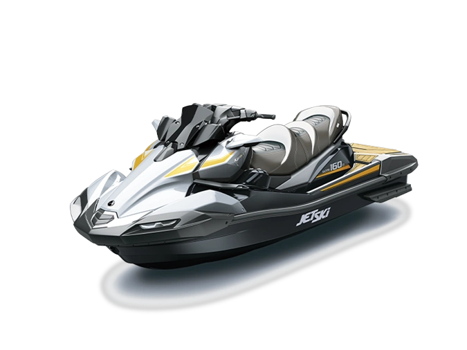 Kawasaki JET SKI ULTRA 160LX JET SKI ULTRA 160LX Blanc Poussière d'Étoiles Métallisé / Ébène 2026 alt