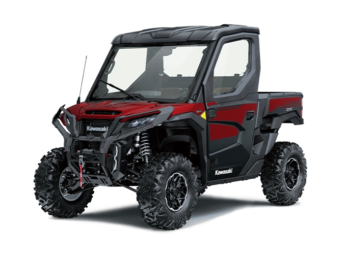 2026 Kawasaki RIDGE PLATINUM RANCH EDITION HVAC RIDGE PLATINUM RANCH EDITION HVAC Metallic Deep Red alt