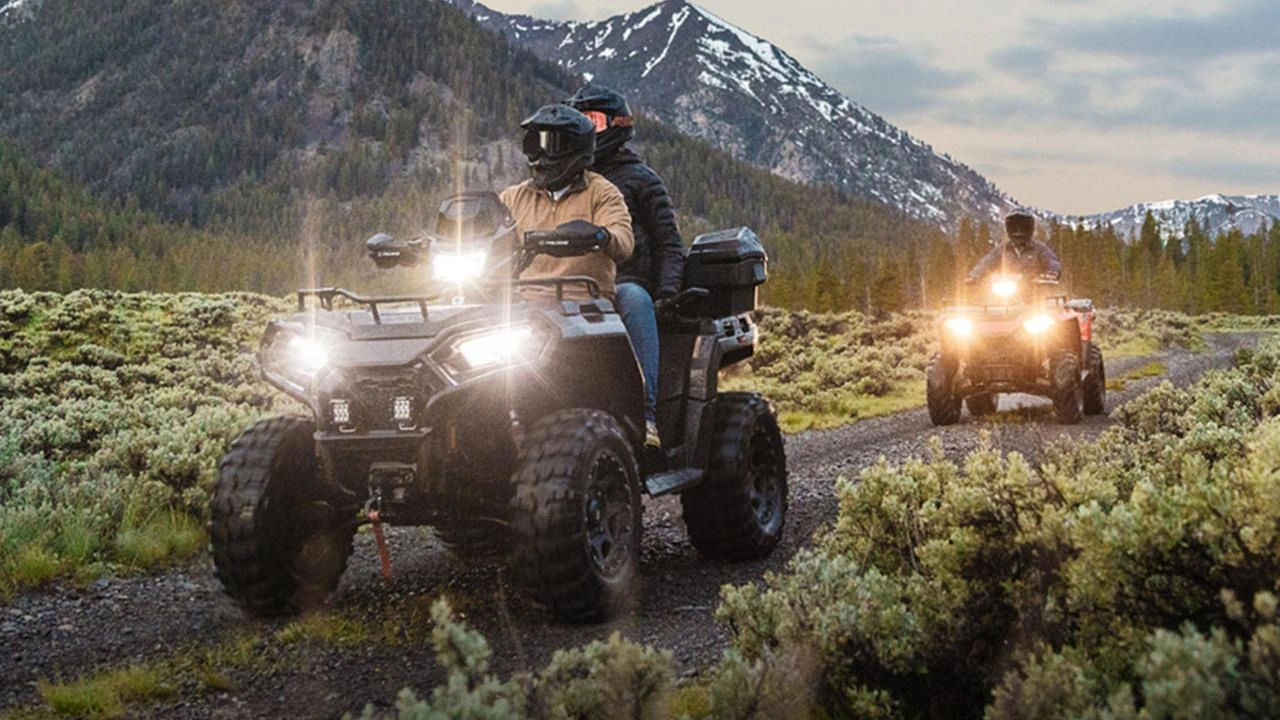 front side view of a VTT Polaris Sportsman 570