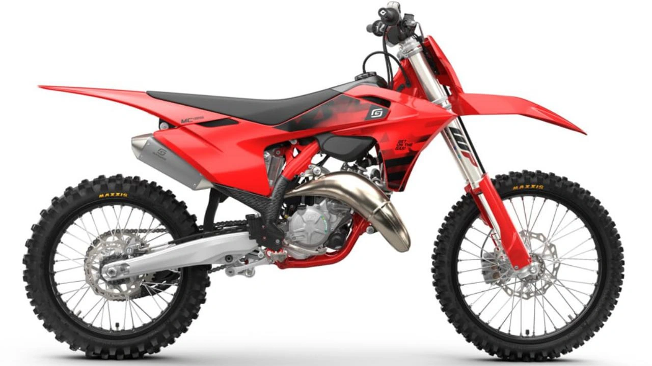 vue latérale d'une moto GASGAS MC300