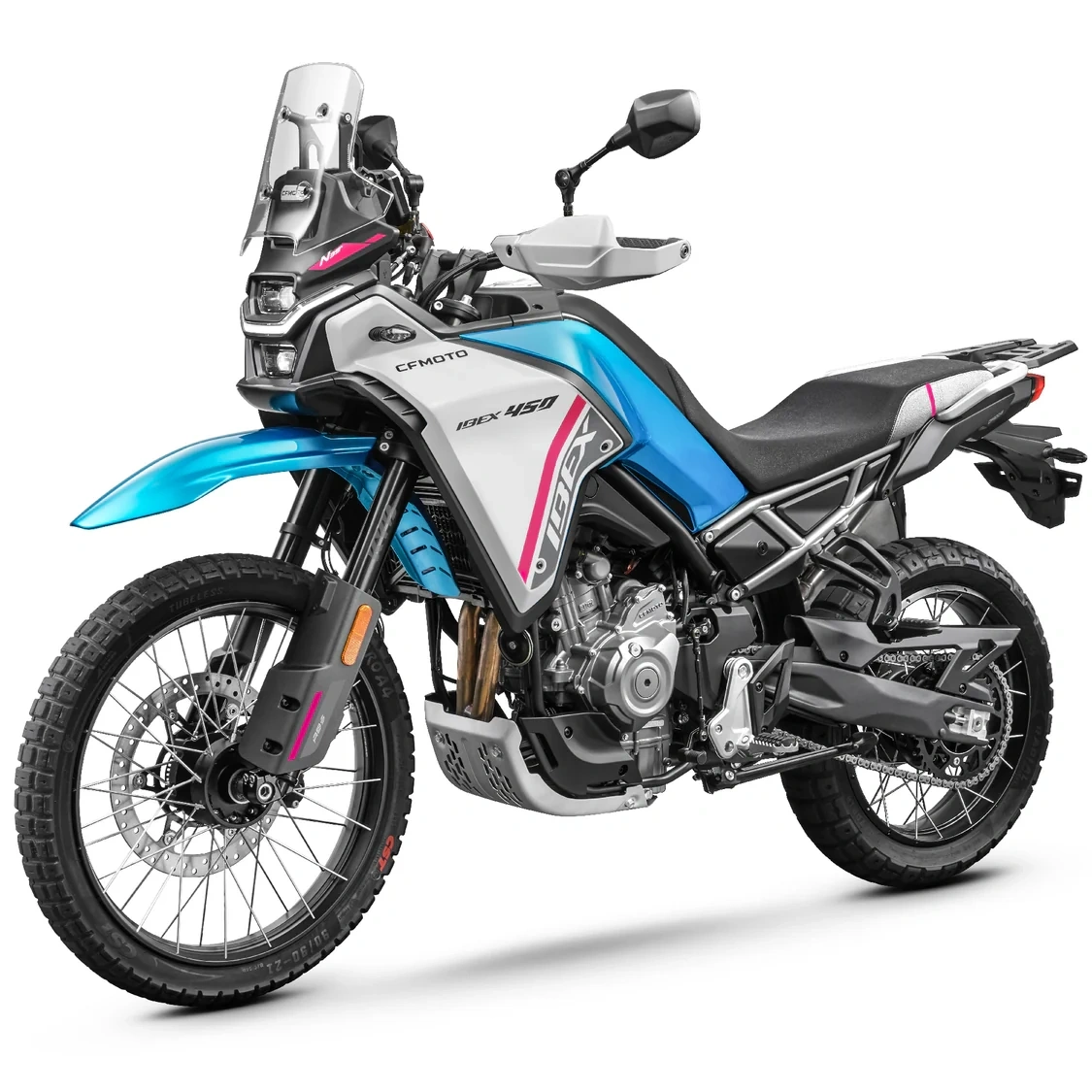 2026 CFMOTO Ibex 450 adventure bike available at Motoplex Mirabel