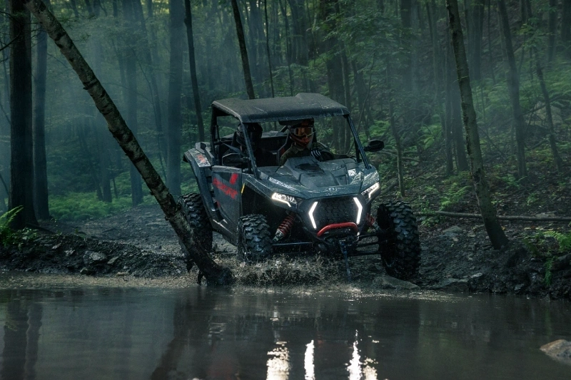 Polaris RZR sport side by side trail vehicle