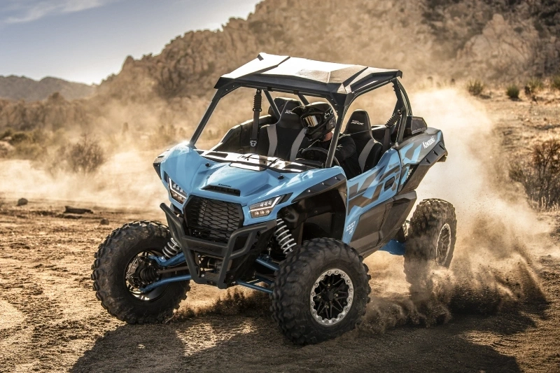 Kawasaki Teryx recreational side by side trail vehicle