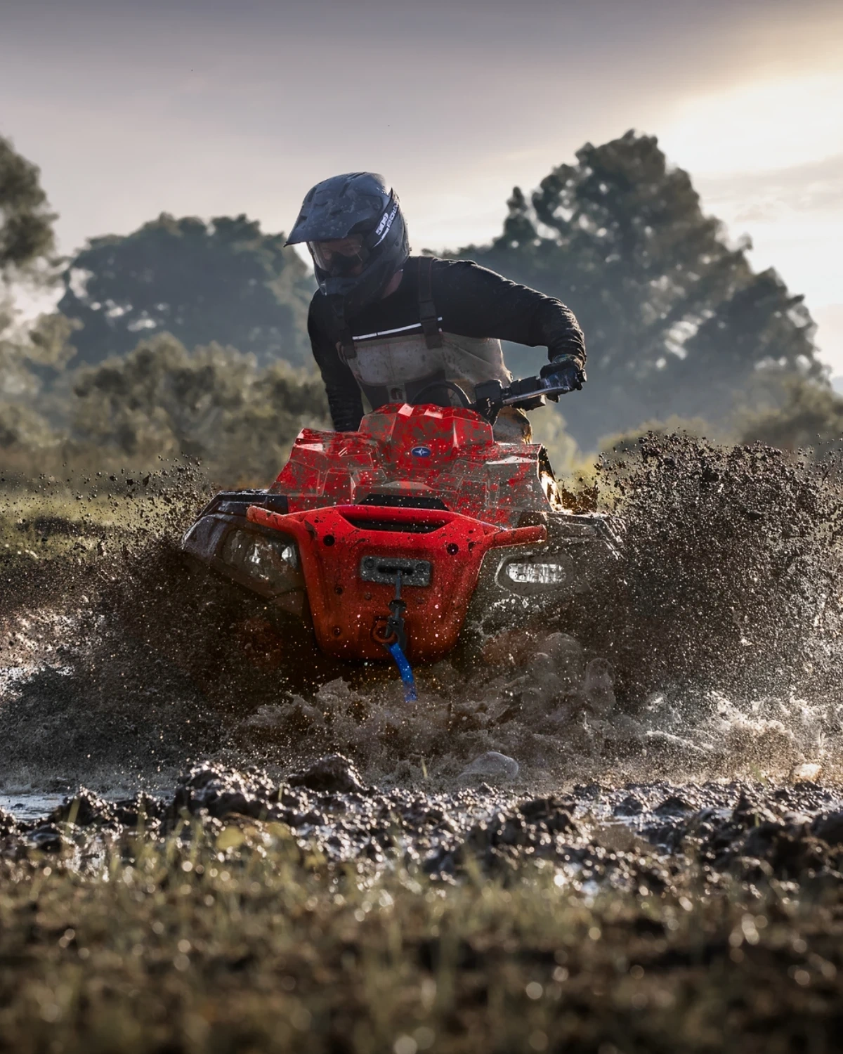 ATV trail riding in Southern Ontario near Brantford