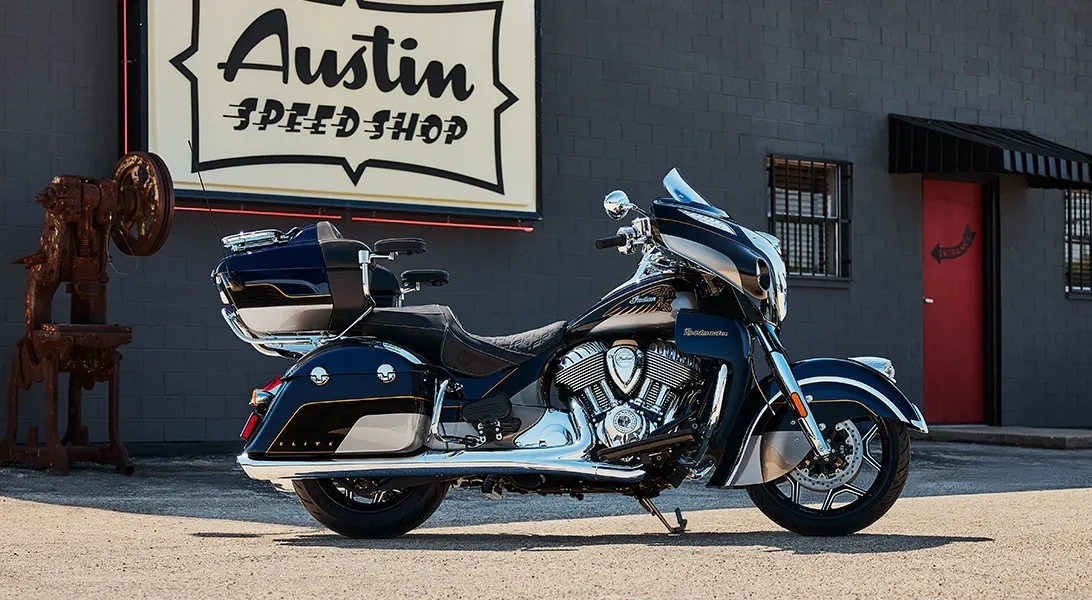 Indian Roadmaster Elite, une moto haut de gamme pour voyager en duo.
