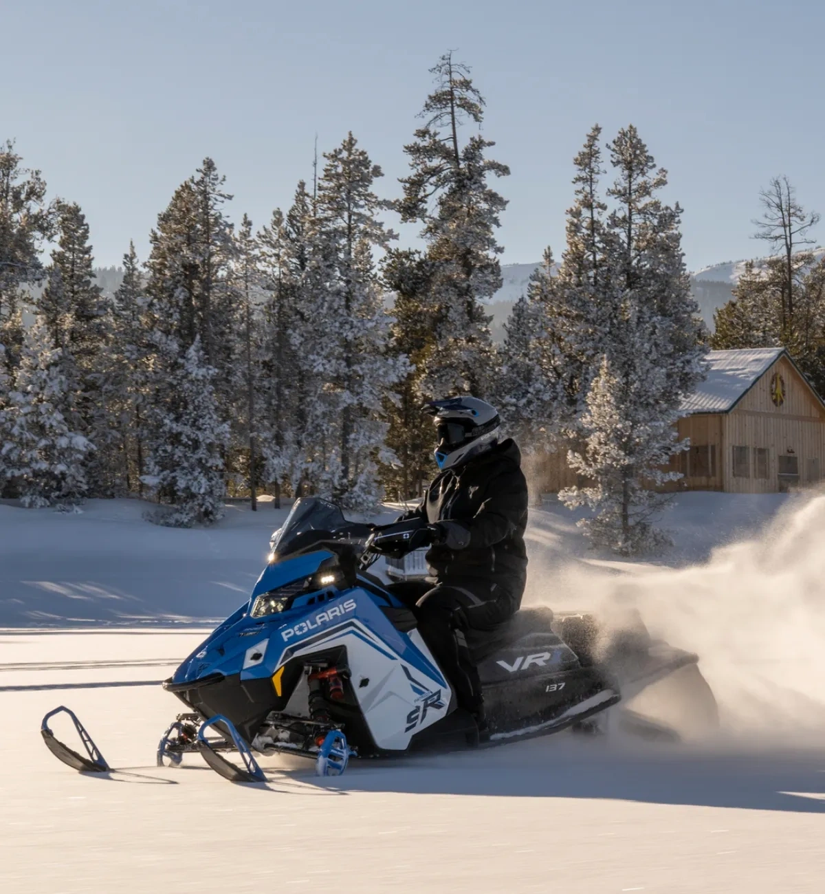 Custom Polaris Snowmobile