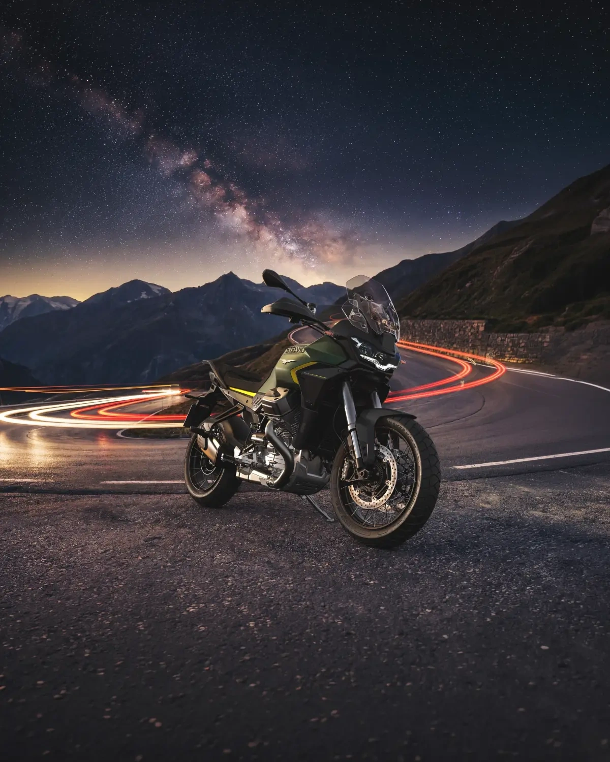 Moto Guzzi Adventure Motorcycle
