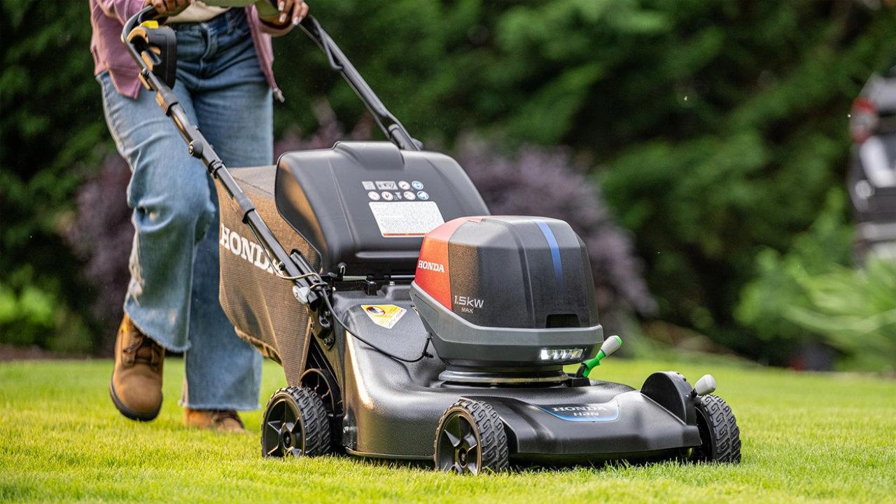 Tondeuse à gazon résidentielle Honda de la série HRN