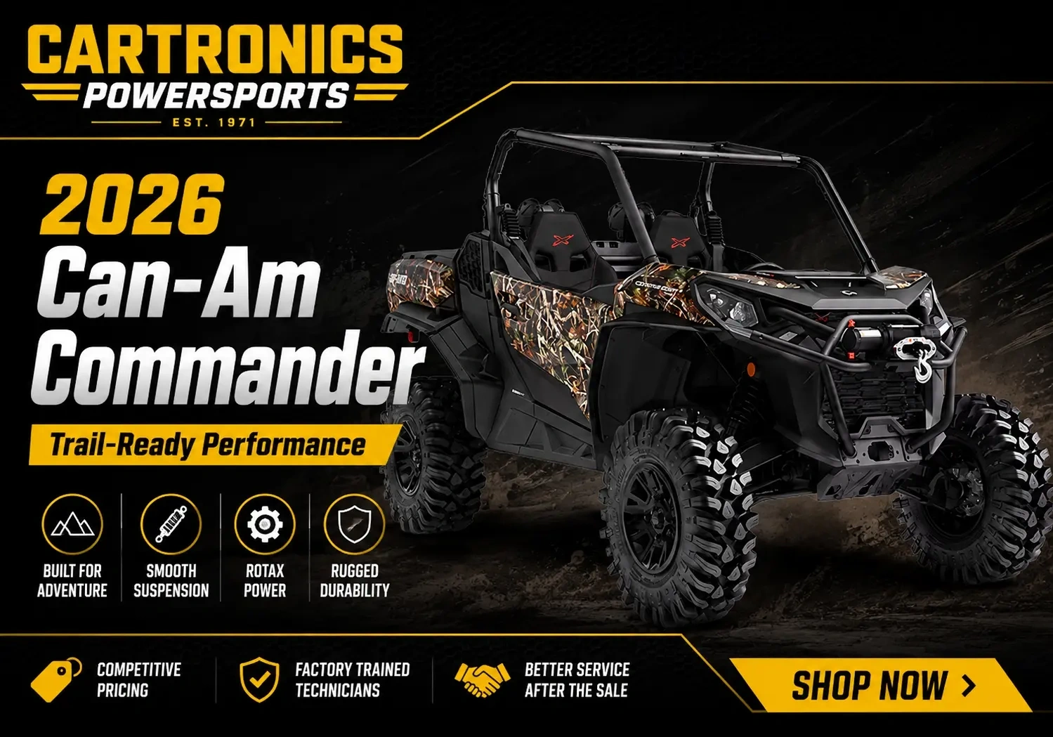 BRP Can-Am Commander SxS Kingston