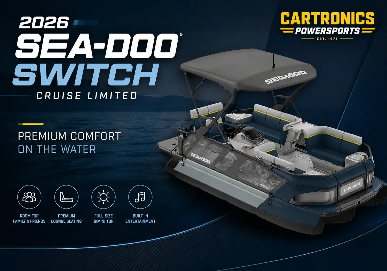 2026 Sea-Doo Switch Cruise Limited