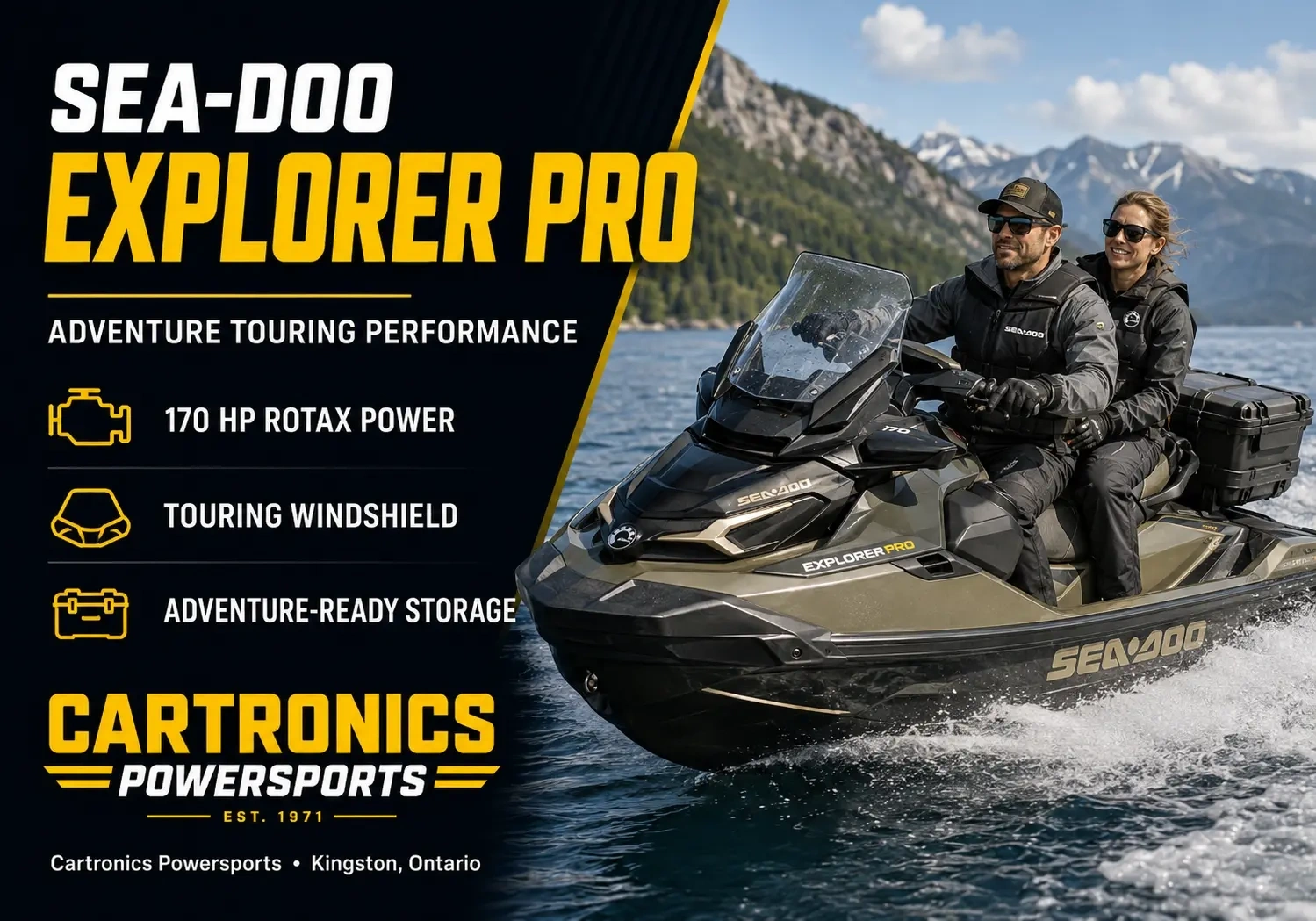 2026 Sea-Doo Explorer Pro Information