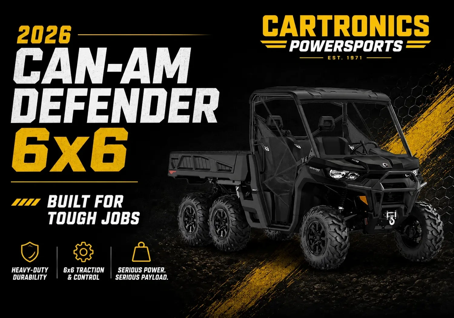 Can-Am Defender 6x6 Kingston Ontario