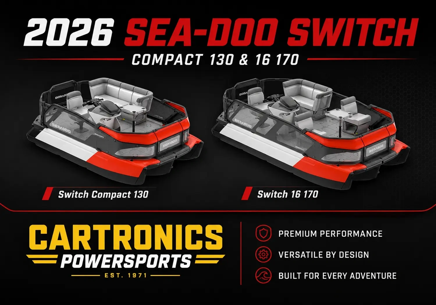 2026 Sea-Doo Switch Information Kingston