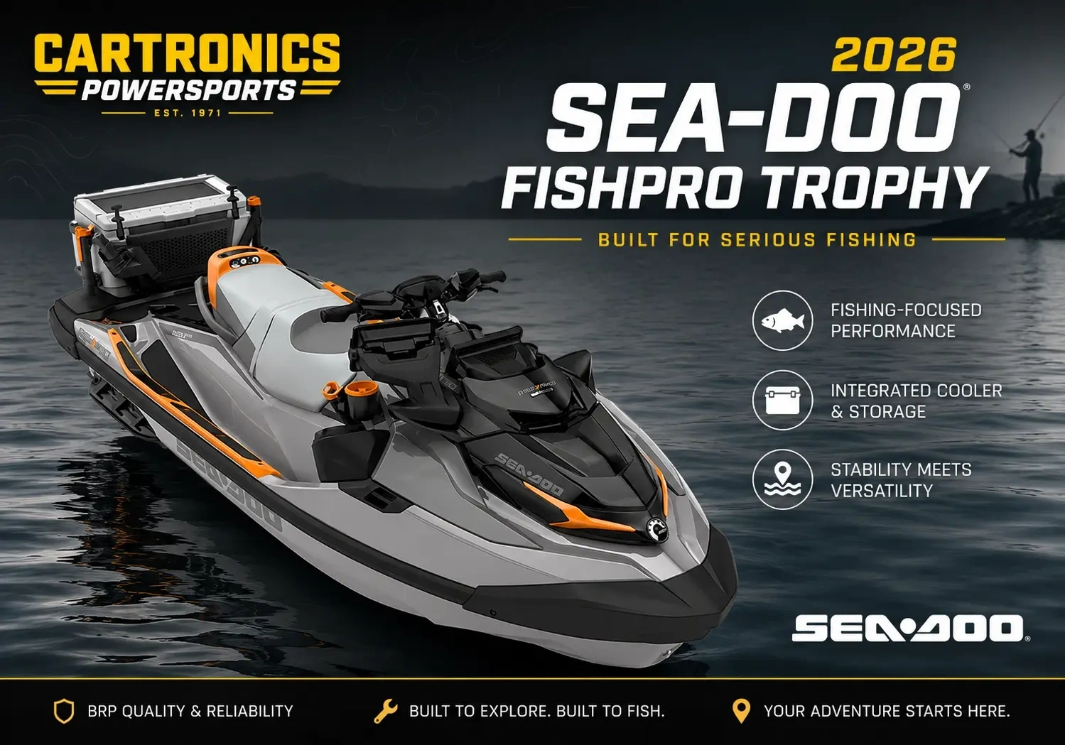 The 2026 Sea-Doo FishPro Trophy Information