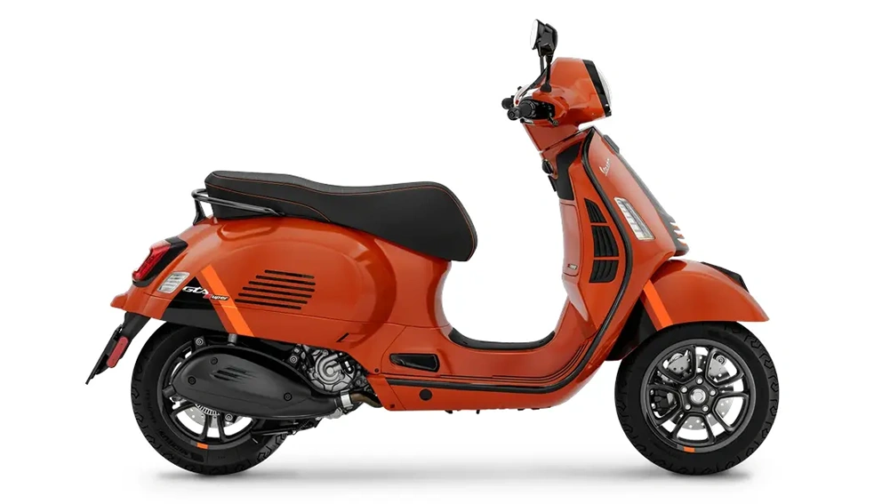 Vue de la Vespa GTS Super 300