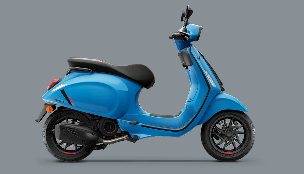 Vue de la Vespa Sprint 150 S