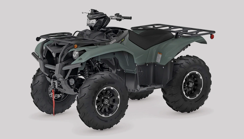 View of the Yamaha Kodiak 450-700