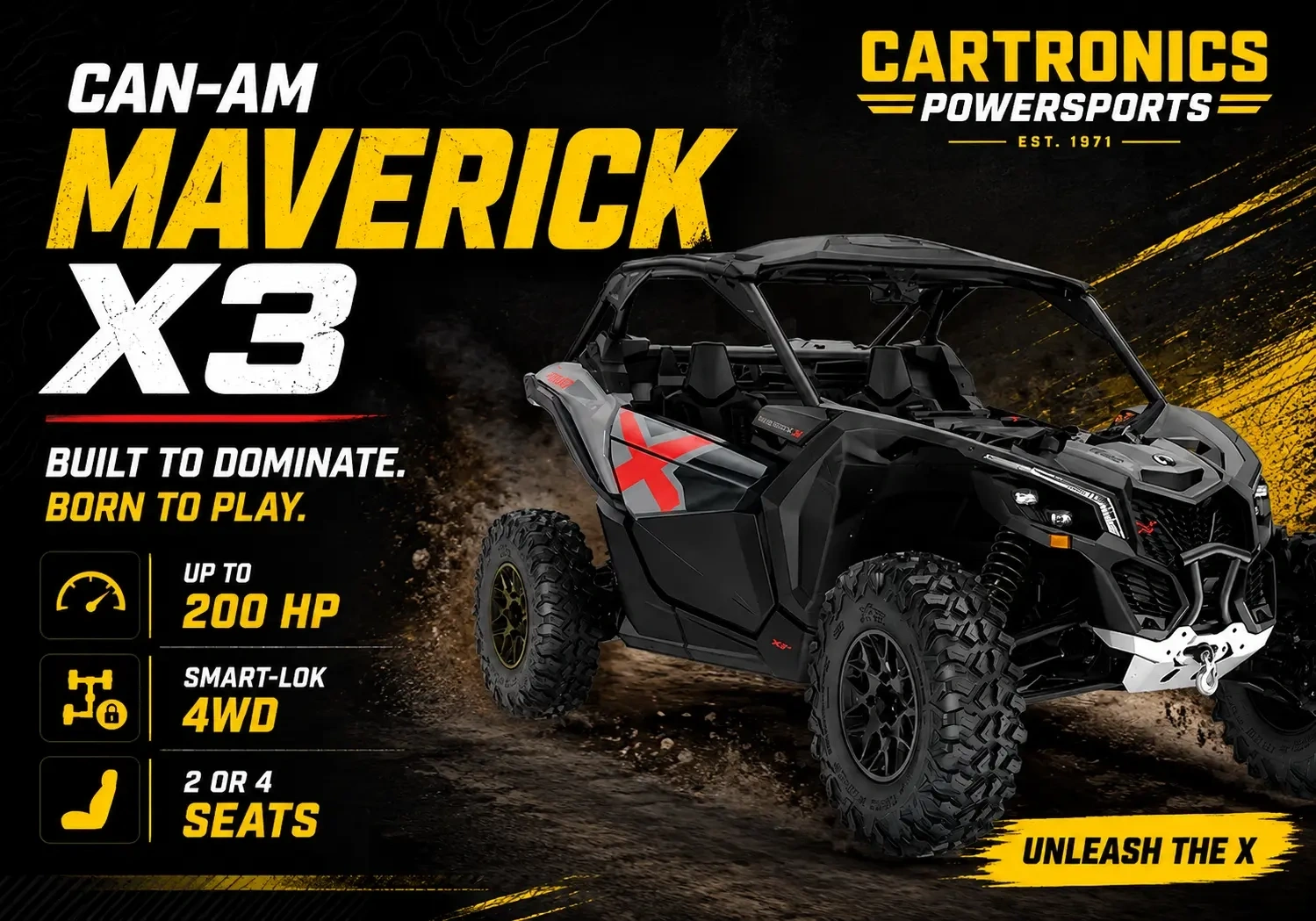 2026 Can-Am Maverick X3 Information Specs